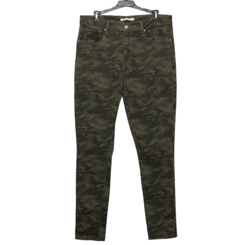 Levi's High Rise Skinny Camouflage Stretch Pants  Size 32